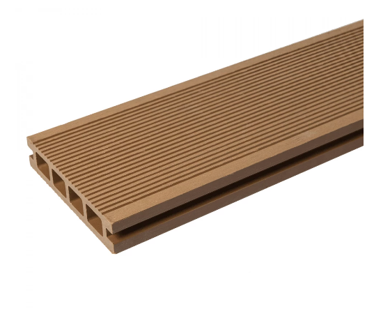 Террасная доска из ДПК пустотелая CM Decking серия Natur цвет OAK(дуб, желтый)