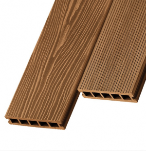 Террасная доска из ДПК Grand 3D Орех