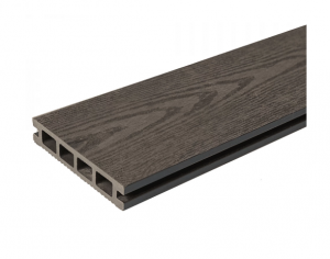 Террасная доска из ДПК пустотелая CM Decking серия Natur цвет WENGE (венге, коричневый)