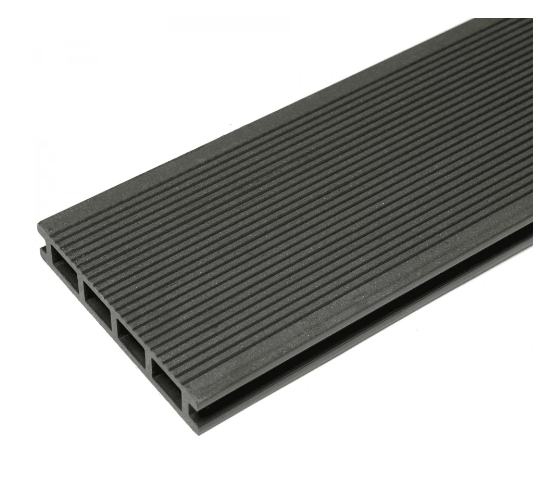 Террасная доска из ДПК пустотелая CM Decking серия VINTAGE цвет BLACKWOOD (черное дерево)