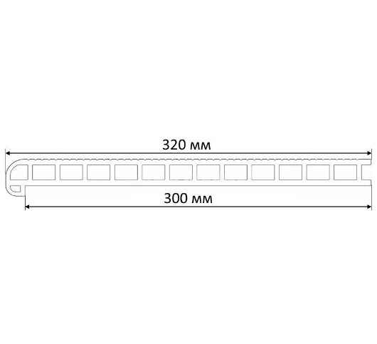 ДПК ступени Faynag Слоновая кость пустотелая Wood 