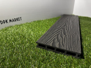 Террасная доска дпк Harvex Julia Антрацит