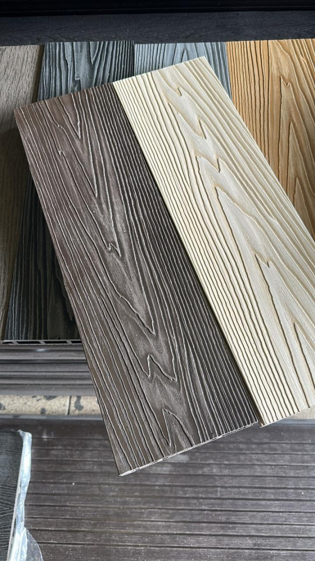 Террасная доска дпк WPC-Floor Кофе с молоком Террасная доска дпк WPC-Floor Кофе с молоком