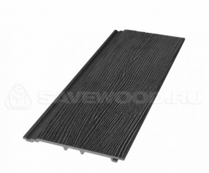 Фасадный ДПК Savewood sw-cedrus радиальный распил черный