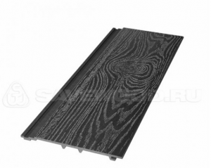 Фасадный ДПК Savewood sw-cedrus тангенциальный распил черный