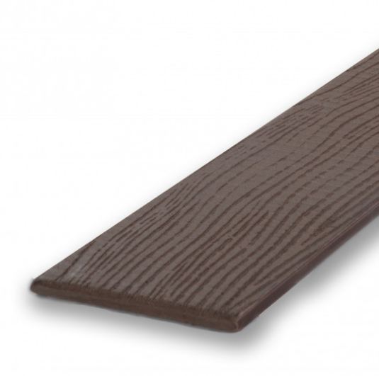 Заборная доска Derevoplast дранка двухсторонняя Коричневый