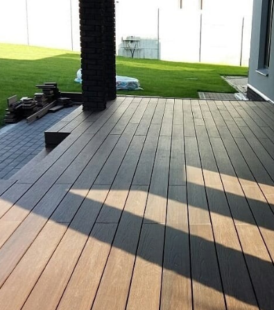 Террасная доска дпк Legro Ultra Naturale teak