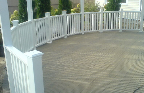 Ограждения из ДПК WOODVEX Белый